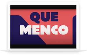 un ordinateur avec du graphisme sur l'écran