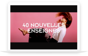 Une image de danseuse dans un ordinateur