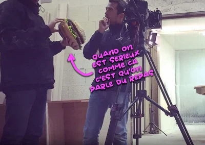 Echange de chef op à réal... au sujet du diners surement