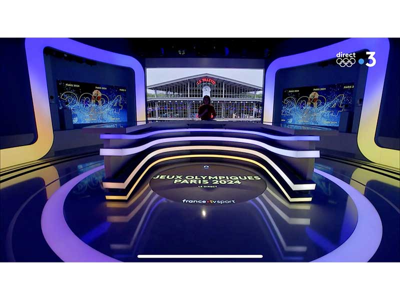 Plateau TV des JO sur France 3